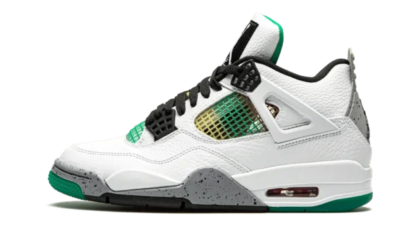 J4 RETRO LUCID GREEN RASTA