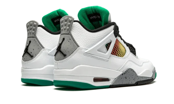 J4 RETRO LUCID GREEN RASTA - immagine 4