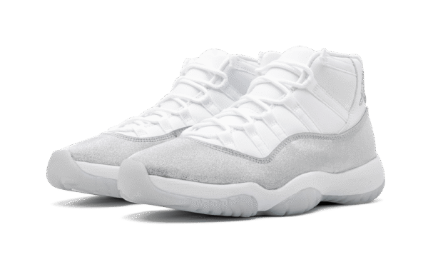 J11 RETRO WHITE METALLIC SILVER - immagine 2