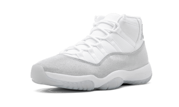 J11 RETRO WHITE METALLIC SILVER - immagine 4