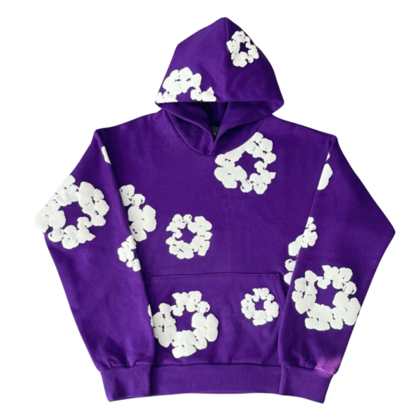 DENIM TEARS - Purple Hoodie
