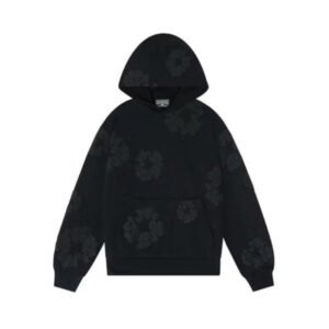 DENIM TEARS - All Black Hoodie