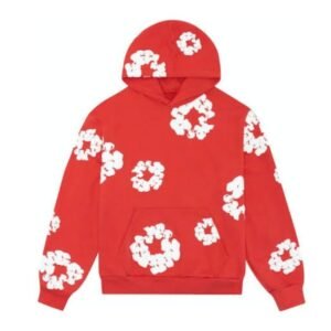 DENIM TEARS - Red Hoodie