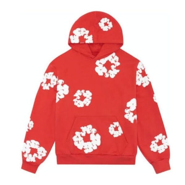 DENIM TEARS - Red Hoodie