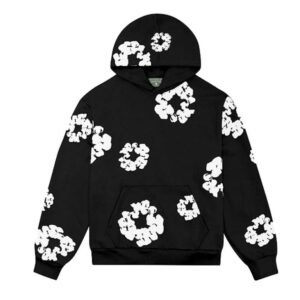 DENIM TEARS - Black Hoodie