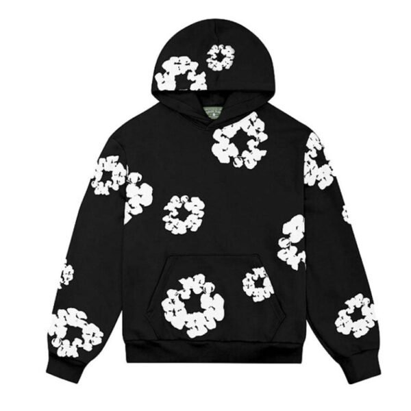 DENIM TEARS - Black Hoodie