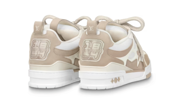SKATE SNEAKER BEIGE - immagine 3