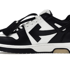 OFF-WHITE OUT OF OFFICE “OOO” CALF LEATHER BLACK
