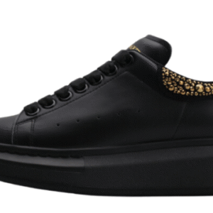 ALEXENDER McQUEEN BLACK GOLD DIAMOND TAIL