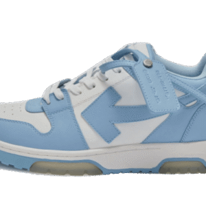 OFF-WHITE OUT OF OFFICE "OOO" CALF LEATHER LIGHT BLUE