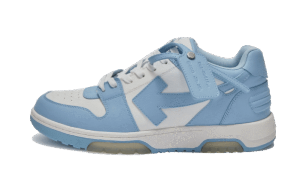 OFF-WHITE OUT OF OFFICE "OOO" CALF LEATHER LIGHT BLUE