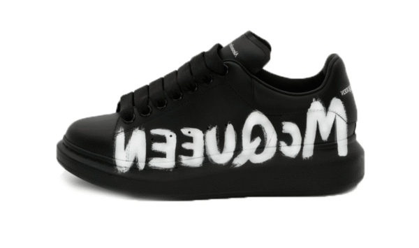 ALEXANDER McQUEEN BLACK GRAFITI