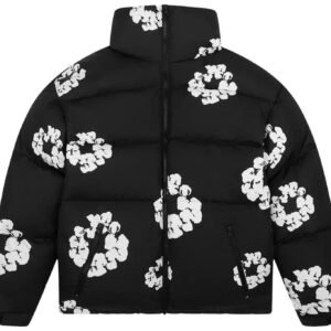 DENIM TEARS JACKET BLACK & WHITE