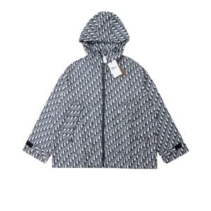 CHRISTIAN DIOR JACKET MONOGRAM HOODED