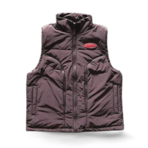 HYPERDRIVE GILET TRAPSTAR BROWN & RED
