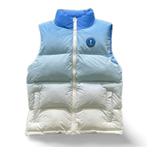 IRONGATE BADGE TRAPSTAR GILET ICE & BLUE